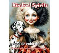 Kindred Spirits: Whimsical Portraits of Women, Children, and Their Animal Companions | 57 Single-Sided Illustrations to Spark Your Imagination