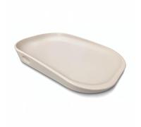 kindsgard Cambiador de pañales Skifte, suave de poliuretano, con borde elevado, lavable, higiénico, sin sustancias nocivas, 68,5 x 48 cm, para cambiador, cómoda, lavadora o suelo (beige)