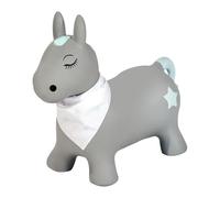 Kindsgut Animal para Saltar, Animal de Salto, Saltar, Poni, brincar, para Bebes & niño pequeño, Inflable, con inflador, Unisex