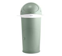 Kindsgut Cubo para pañales de 35 L con Doble Tapa, Pistacho | Diseño de ballena, doble tapa antiolores, apertura con una mano, cortador seguro y recambio tubular incluido