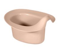 Kindsgut Orinal anatómico para bebés, melocotón | Forma anatómica, protector contra salpicaduras, borde ancho y base plana; apto para bebés y niños de ambos sexos