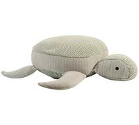 Kindsgut Peluche, Algodón, en croché, Tortuga, Tortuga Grande para arrimarse de 100% algodón en croché, ecológico y Libre de contaminantes
