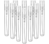 KINEPHARMA | Bote Spray Pulverizador | Botellitas Pequeñas para Rellenar | Frascos de Cristal 10 unidades de 5ml