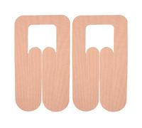 Kinesiology Tape Knee - Sports Strips for Stability | Cotton Spandex with Acrylic Glue, Pre Cut 2 Skin Color, Breathable Traceless Bandage for Swimming Running Training