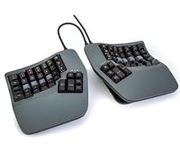 KINESIS Teclado ergonómico dividido Advantage360 - USB-C | Interruptores mecánicos | Totalmente programable | Forma contorneada | Tienda de campaña ajustable | Teclas PBT