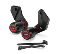 Kinetara Protección contra caídas de motocicleta para YZF R9 (rojo) | Kinetara Protección contra caídas para motocicleta YZF R9, almohadillas anticolisión, marco deslizante, accesorios