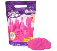 KINETIC SAND - 907 g de Arena Mágica Moldeable - Arena Rosa con Purpurina - Kit Manualidades Niños - 6060800 - Juguetes Niños 3 Años +
