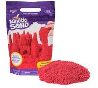 KINETIC SAND - ARENA MÁGICA ROJA - 907 g de Arena para Jugar y moldear - Juegos Infantiles - 6070101 - Manualidades niños - Juguetes Niños 3 Años +