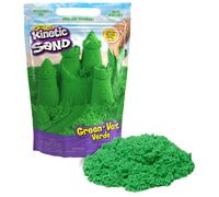 Kinetic Sand - Arena de juego verde de 2,5 libras, juguetes sensoriales moldeables para niρos, bolsa resellable (el embalaje puede variar) para e
