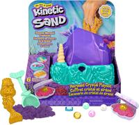 Kinetic Sand Arena Mágica Playset Cristales de La Sirenita 480gr Spin Master