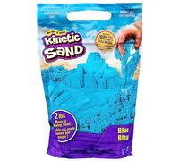 Kinetic Sand Beutel mit magischem Indoor-Spielsand aus Schweden, Blau, AB 3 Jahren Bolsa de Arena mágica para Interior de Suecia, 907 g, Color Azul, a Partir de 3 años, Mittel (Spin Master 6047183)