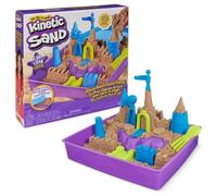 KINETIC SAND - CASTILLO DE PLAYA DE LUJO DE ARENA MÁGICA - 1,13kg Arena moldeable + Moldes + Herramientas - Juguetes Sensoriales - Juegos Infantiles - Kit Manualidades Niños - 6067801 - Juguetes Niños 3 Años +