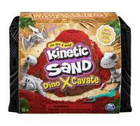 Kinetic Sand Dino XCavate - Set de búsqueda de esqueleto de dinosaurio, arena y accesorios