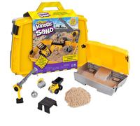 Kinetic Sand , juego de arena plegable Construction Site con vehículo y 907 g, para niños a partir de 3 años
