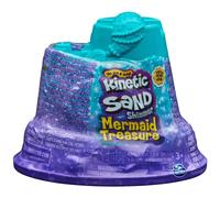 Kinetic Sand, Mini Castillo Sirenita, 170 g de Arena Shimmer, Arena Mágica Violeta, 1 Molde, 2 Accesorios y 3 Gemas Incluidas, Juguetes para Niños y Niñas 3 Años