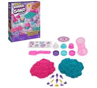 Kinetic Sand Pastelería Unicornio Arena Magica con Purpurina 453g y Moldes | Set de arena mágica con purpurina 453g y 8 herramientas para crear dulces de unicornio. Kit Manualidades para niños +3 años.