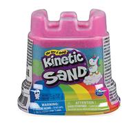Kinetic Sand Recipiente de Unicornio arcoíris con 141 g de Arena cinética mágica de Suecia, para niños a Partir de 3 años