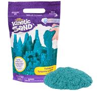 Kinetic Sand 2lb Teal Playa, Color Shimmer Sand Petrol, Mittel (Spin Master 6060801)