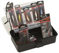 Kinetic Tackle Box Big Kit Juego de señuelos de agua salada con caja Juego de...