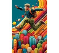 Kinetic Thoughts: 100 Lined Pages for Ideas in Motion