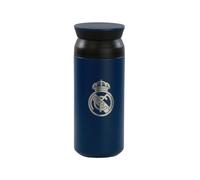 KINETICO SPAIN S.L.U. REAL MADRID 3ª EQUIPACIÓN 24/25 - Vaso Termo, Botella de Agua, Acero Inoxidable, Doble Aislamiento, 12h de Bebida Caliente y 24h de Bebida Fría, 350 ml, 6.8x17.2 cm
