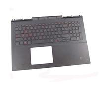 KinFor - Funda para reposamuñecas y Teclado retroiluminado para DELL Inspiron 15 7566 7567 US (Incluye Funda Protectora)