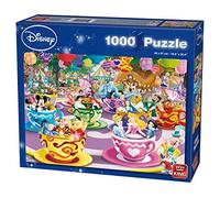 King 55887 Disney - Juego de 1000 Tazas de té (68 x 49 cm, cartón Azul)