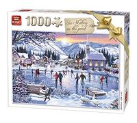 King 5724 - Puzzle de 1000 piezas, 68 x 49 cm, diseño de galletas de invierno , color/modelo surtido