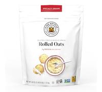 King Arthur Baking Company - Avena enrollada sin gluten y grano entero, 2.5 libras