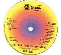 King, BB - King, BB I Just Can't Leave Your Love Alone 7" ABC ABC4226 EX 1978