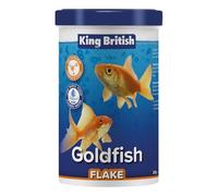 King British | Copos para Goldfish 200g: Alimento Completo con multivitaminas, Ingredientes Naturales para Goldfish y Otros Peces de Agua fría
