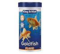 King British | Copos para Goldfish 55g: Alimento Completo con multivitaminas, Ingredientes Naturales para Goldfish y Otros Peces de Agua fría