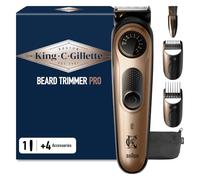 King C. Gillette Recortadora de Barba Hombre Pro con 6 Accesorios