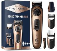 King C. Gillette Recortadora de barba Pro con rueda de precisión para 40 longitudes de barba para hombre