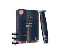 King C. Gillette Style Master Recortadora de barba inalámbrica para hombres con hoja 4D