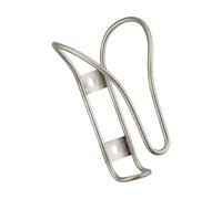 King Cage Portabidones de titanio Iris Cage gris one_size