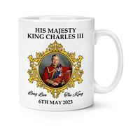 King Charles III 2022 - Taza conmemorativa de 10 onzas