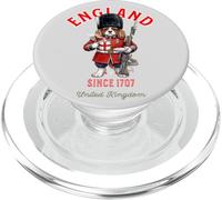 King Charles Spaniel Dog London King 's Guard Bandera de Inglaterra PopSockets PopGrip para MagSafe