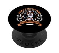 King Charles Spaniel PopSockets PopGrip Adhesivo