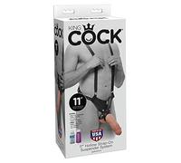 King Cock 11 pulgadas Hollow Strap