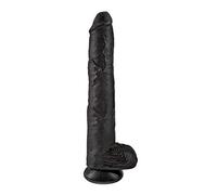 Pipedream Dildo King Cock 4 XL – pene realista 30,5 cm 1358 g Negro