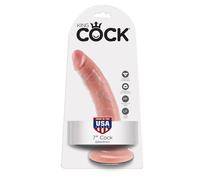 KING COCK - 7 PENE NATURAL 17.8 CM