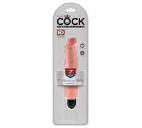 King Cock Vibrador Realistico Stiffy 17.8 Cm - Flesh