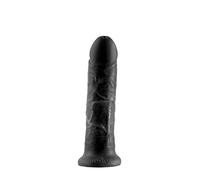 King Cock 8 Inch Dildo Clásico Negro - 434 gr