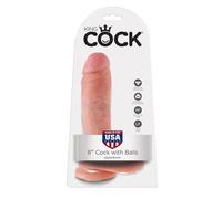 KING COCK - 8 PENE REALISTICO NATURAL 20.3 CM