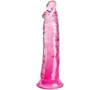 KING COCK - CLEAR PENE REALISTICO 19.7 CM ROSA