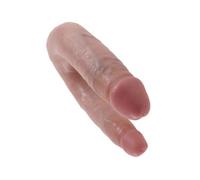 King cock - dildo doble penetraciÃ³n 12.7 cm natural