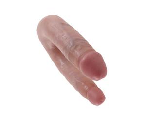 King cock - dildo doble penetraciÃ³n 12.7 cm natural