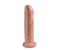 KING COCK - PENE REALISTICO CON PREPUCIO 17.8 CM CARAMELO