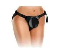 King Cock Beginner's Body Dock Strap-On Harness, Black, 61-137 cm